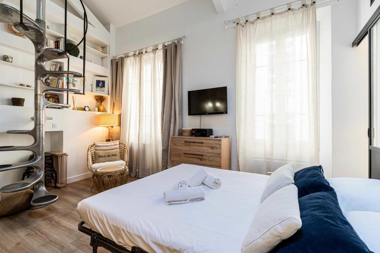 Ferienwohnung Renovated Duplex - Cannes Croisette Golden Square Exterior foto