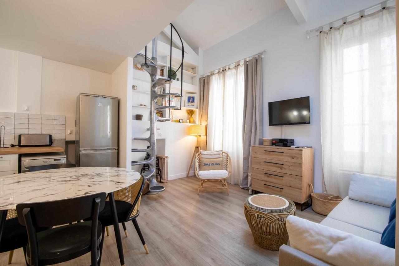 Ferienwohnung Renovated Duplex - Cannes Croisette Golden Square Exterior foto